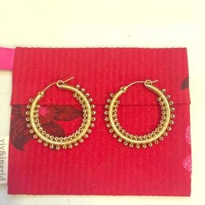 Viv and Ingrid double wrap hoops.